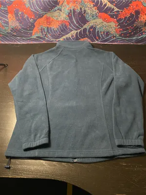 Columbia Navy Full-Zip Lightweight Fleece Jacket thumbnail 6