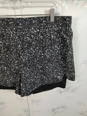 Rbx Active Black Printed Shorts thumbnail 3