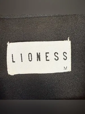 Lioness Palermo Blazer‎ Black Double Breasted Size Medium thumbnail 11