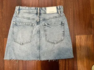 Stradivarius Jean Skirt thumbnail 5