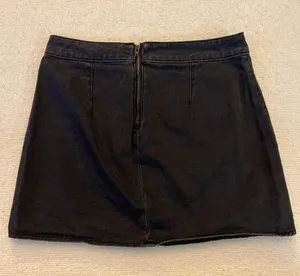 Black Denim Mini Skirt thumbnail 1