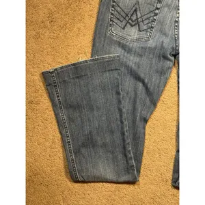 7 For All Mankind A Pocket Jeans Bootcut Flare Low Rise Y2K Denim Size 27 thumbnail 5