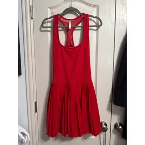 Fabletics Hot Shot Pleated Tennis Mini Dress Racerback Active Athleisure Shorts thumbnail 2