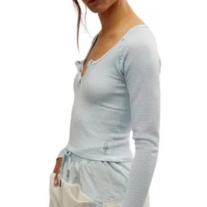 NWT FREE PEOPLE | FP Movement Arctic Snow Bail Out‎ Long Sleeve Layer Top M/L thumbnail 6