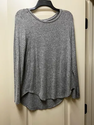 Old Navy Grey Long Sleeve Shirt thumbnail 3