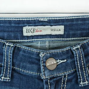 BKE Denim Jeans Womens‎ 26Rx31.5 Fits (30x31) Stella Skinny Stretch Low Rise thumbnail 6