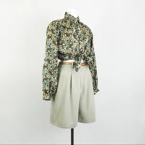 Vintage Ralph Lauren High-Waisted Cotton Shorts | Size 6 thumbnail 9
