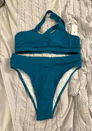 Amazon Teal Bikini Set thumbnail 1