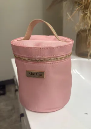 Martha Stewart makeup bag Pink thumbnail 1