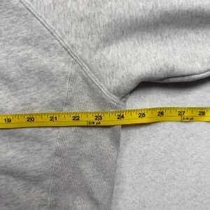 Vuori Restore Oversized Crewneck Sweatshirt Heather Gray XS thumbnail 7