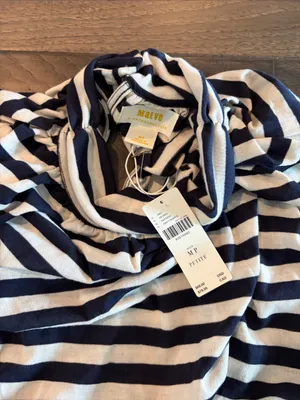 New With Tags Anthropologie Maeve Petite Striped Tee Sz MP thumbnail 7