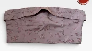 Altar'd State Floral Crop Top Women Large Pink Strapless Hannali Coquette | 8-24 thumbnail 1