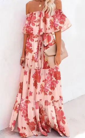 Flower dress Size L thumbnail 1