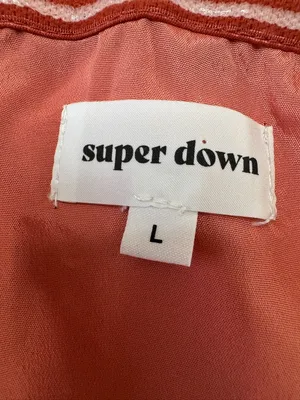 Superdown x Revolve Tammie Off The Shoulder Mini Dress in Rust Satin Large $68 thumbnail 6
