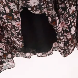 Ellos Floral Tiered Chiffon Dress‎ Size 14 Cottage Fairy Grunge Boho Romantic thumbnail 7