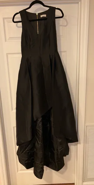 Black Calvin Klein High-Low Dress thumbnail 1