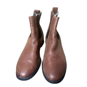Clarks Mariella Busby Brown Leather Chelsea Ankle Boots Fall Womens Size 7.5 thumbnail 2