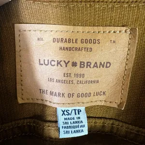 Lucky Brand Corduroy Jacket Womens XS Brown Corduroy Western 70s Cabincore thumbnail 6
