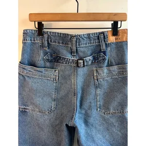 We‎ The Free Free People Major League Wide Leg Jeans Size 29 Boho slouchy baggy thumbnail 6