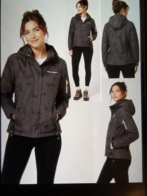 Helly Hansen Tech Rainwear Hooded Womens Packable Jacket Gorpcore Suze Small thumbnail 2