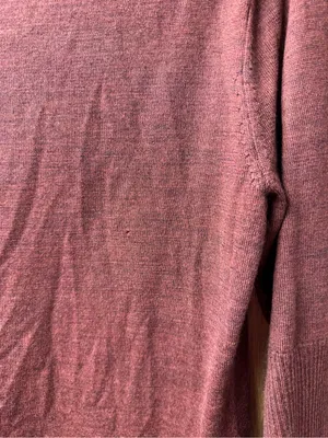 Smartwool Front Range Merino Wool Knit Sweater Cinnamon Heather Large NEW READ thumbnail 5