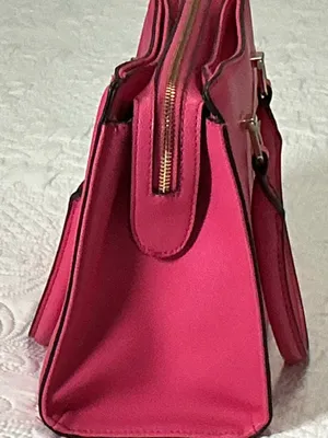 Nine West Strawberry Pink Shoulder Bag Purse Women’s Handbag Large thumbnail 6