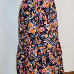 French Connection Cotton Floral Midi Dress Size Large NWT Wedding Guest Dress thumbnail 4