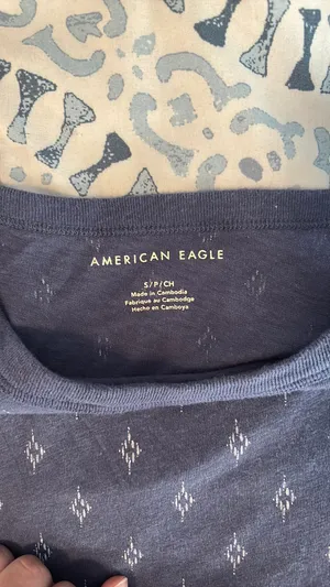 American Eagle Patterned Top thumbnail 2