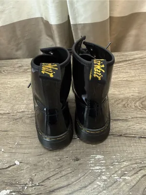 Dr Martens Zavala Patent Leather Combat Boots size‎ 8 thumbnail 5
