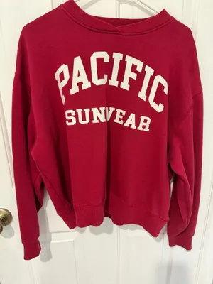 Pacsun Pacific Sunwear Varsity Crew Neck Sweatshirt thumbnail 1