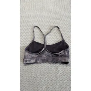 Lululemon Flow Y Bra Nulu Diamond Dye Graphite Grey Bronze Green Size 6 thumbnail 2