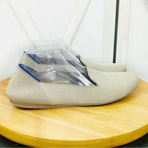 Rothy's The Loafer Linen Double Stich Slip‎ On Flats Shoe Tan 11 thumbnail 11