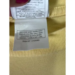 Vintage‎ Disney Tigger Pocket Tee Embroidered Butterflies Flowers Yellow Large thumbnail 8