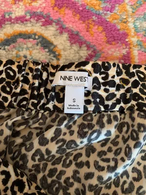 Leopard Midi Skirt Size Small thumbnail 6