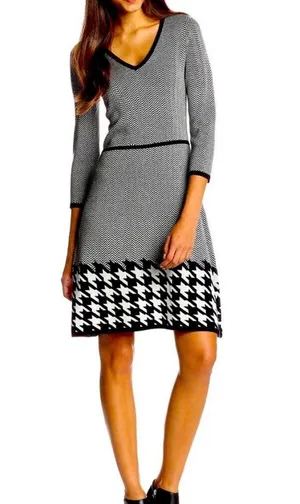 Nine West Short Sleeve Sweater Dress thumbnail 1