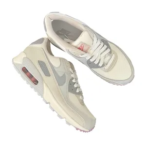 New NIKE Air Max 90 'Pure Platinum Beyond Pink' thumbnail 1