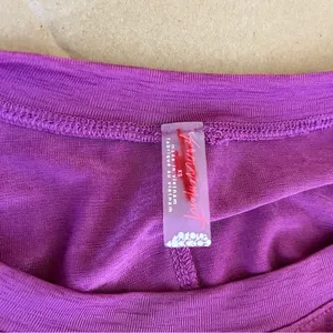 Free People Movement Tempo Long-Sleeve Tee in Purple thumbnail 7