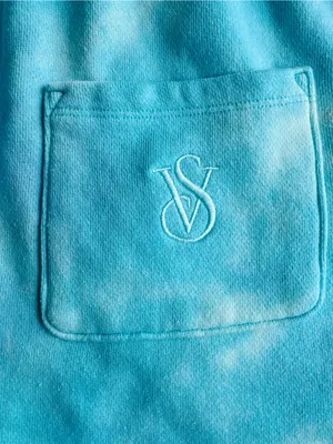 Victoria's Secret Light Aqua Athletic Lounge Pocket Shorts Size L thumbnail 12