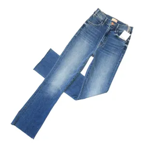 NWT Mother Hustler Ankle Fray in Healing Jar High Rise Boot Crop Stretch Jean 24 thumbnail 1
