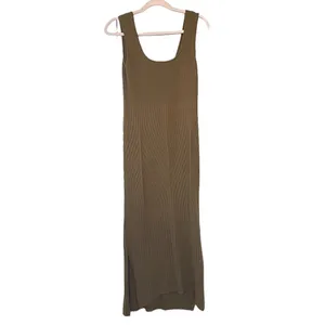 Anthropologie Maeve Knit Ribbed Sweater Tank Dress‎ with Slits thumbnail 2