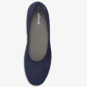 Allbirds Tree Breezers Slip On Shoes Ballet Flats 6 Navy Blue Preppy Minimal thumbnail 3
