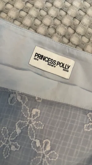 Princess Polly Blue Summer Skirt thumbnail 2