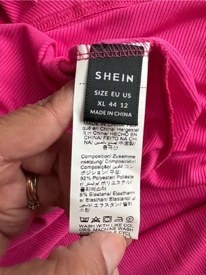 SHEIN Fuchsia Ruched V-Neck Sleeveless Maxi Dress thumbnail 5