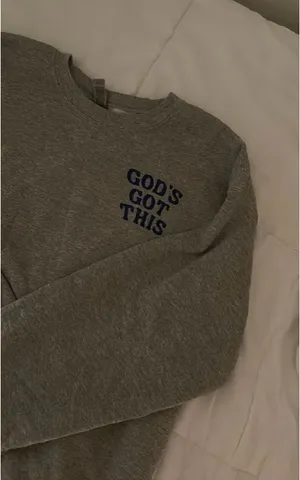 “God’s Got This” Crewneck Gray Size L thumbnail 2