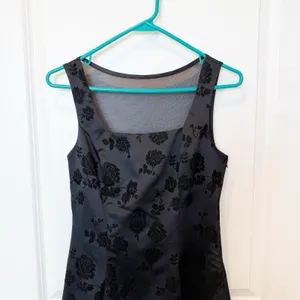 Vintage Blondie Nites Y2K Whimsigoth‎ Prom Dress Size 3/4 Fairy Velvet Burnout thumbnail 3