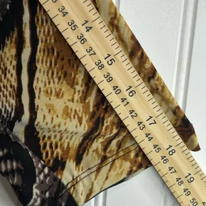 Susan Grave women Multicolor Animal Print Cowl Neck Tunic Size S Asymetrical thumbnail 7