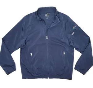 Greg norman size medium navy zip up jacket. thumbnail 1