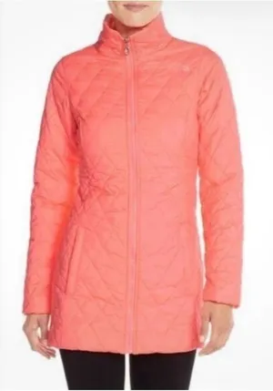 The North Face Women's Liana Insulated Quilted Jacket in Lt Coral - Sz L Flaw thumbnail 1