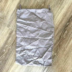 Miu miu small grey drawstring dust bag thumbnail 4