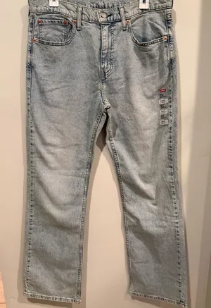 Levi’s 527 Men’s Slim Bootcut Jeans Light Wash W33 L32 thumbnail 1